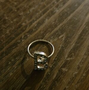 SHEIN Gold and Silver Elegant Ring